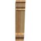 Ekena Millwork Traditional Traditional Rough Sawn Bracket, Western Red Cedar, 4"W x 14"D x 18"H BKT04X14X18TRA01RWR - alternate 3